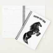 Hoogste zwarte plank voor wilde paarden - aangepas planner (Display)