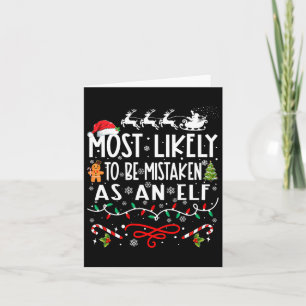 Hoogstwaarschijnlijk aangezien voor een Elf Famili Kaart