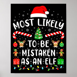 Hoogstwaarschijnlijk aangezien voor een Elf Famili Poster