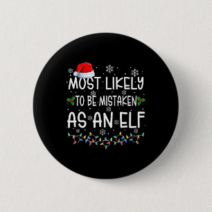 Hoogstwaarschijnlijk aangezien voor een Elf Leuk F Ronde Button 5,7 Cm