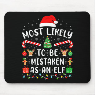 Hoogstwaarschijnlijk aangezien worden voor een Elf Muismat
