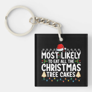Hoogstwaarschijnlijk alle kerstboomtaarten op te e sleutelhanger