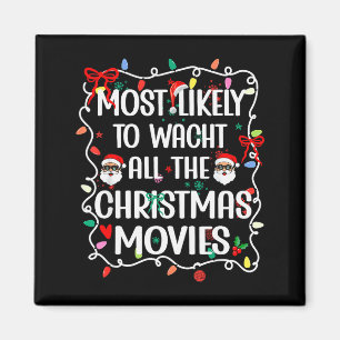 Hoogstwaarschijnlijk alle kerstfilms te bekijken F Magneet