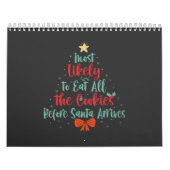 Hoogstwaarschijnlijk alle koekjes opeten voor Sint Kalender (Hoes)