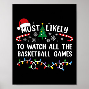 Hoogstwaarschijnlijk alle Sketchll Games Kerstmis Poster