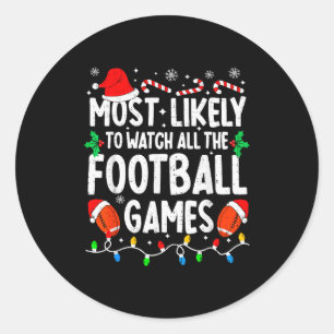 Hoogstwaarschijnlijk alle voetbalwedstrijden kijke ronde sticker