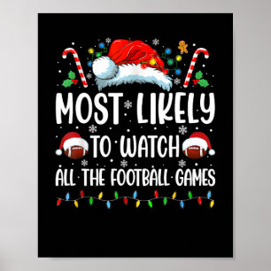 Hoogstwaarschijnlijk alle voetbalwedstrijden te be poster