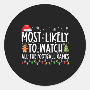 Hoogstwaarschijnlijk alle voetbalwedstrijden te be ronde sticker