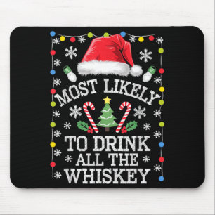 Hoogstwaarschijnlijk Alle Whiskey Opdrinken Leuk K Muismat
