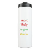 Hoogstwaarschijnlijk bedankt ,grappige bedankt gev thermosbeker (Voorkant)