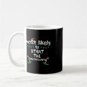 Hoogstwaarschijnlijk begin Shenanigans Kerstmis fa Koffiemok (Links)