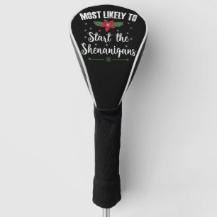 Hoogstwaarschijnlijk begint de kerst-shenanigans golfheadcover