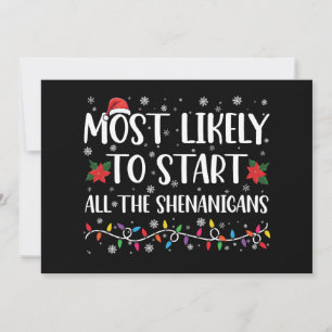 Hoogstwaarschijnlijk begint de kerst-shenanigans kaart