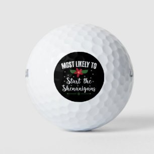 Hoogstwaarschijnlijk begint het Kerstgedoe Golfballen