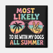 Hoogstwaarschijnlijk ben ik de hele zomer bij mijn magneet (Voorkant)