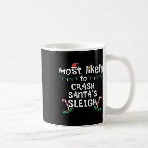 Hoogstwaarschijnlijk Crash Kerstman Sleigh Christm Koffiemok