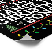 Hoogstwaarschijnlijk dansen op kerstliedjes - Kers Poster (Hoek)