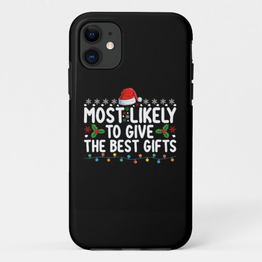 Hoogstwaarschijnlijk de beste kerstcadeaus geven Case-Mate iPhone case (Achterkant)