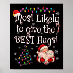 Hoogstwaarschijnlijk de beste knuffels met Kerstmi Poster