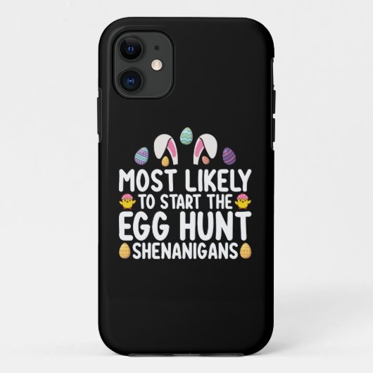 Hoogstwaarschijnlijk de eierjacht shenanigans star Case-Mate iPhone case (Achterkant)