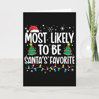 Hoogstwaarschijnlijk de favoriete kerstfamilie van kaart
