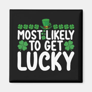 Hoogstwaarschijnlijk de geluksbrenger St. Patrick' Magneet