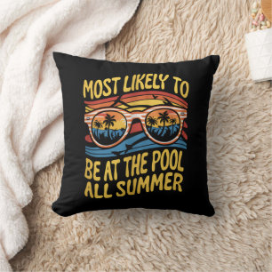 Hoogstwaarschijnlijk de hele zomer bij het zwembad kussen