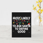 Hoogstwaarschijnlijk de Kerstman vragen om een goe Kaart (Gele Bloem)