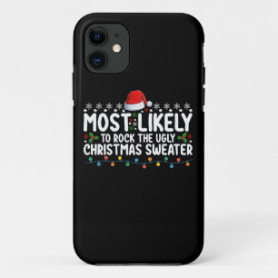 Hoogstwaarschijnlijk de lelijke kersttrui dragen Case-Mate iPhone case