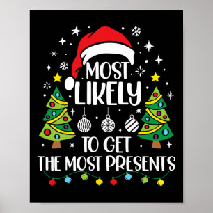Hoogstwaarschijnlijk de meeste cadeaus familie ker poster