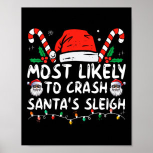 Hoogstwaarschijnlijk de Sleigh Christmas-grap van  Poster
