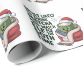 Hoogstwaarschijnlijk Drink Matcha en kijken Elf Xm Cadeaupapier (Rol Hoek)