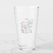 Hoogstwaarschijnlijk Drink Matcha en kijken Elf Xm Glas (Achterkant)