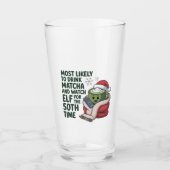 Hoogstwaarschijnlijk Drink Matcha en kijken Elf Xm Glas (Voorkant)