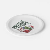 Hoogstwaarschijnlijk Drink Matcha en kijken Elf Xm Papieren Bordje (Gekanteld)