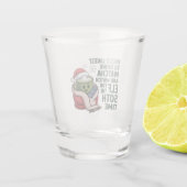 Hoogstwaarschijnlijk Drink Matcha en kijken Elf Xm Shot Glas (Achterkant)