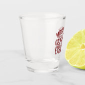 Hoogstwaarschijnlijk Drink met kerst Shot Glas (Links)