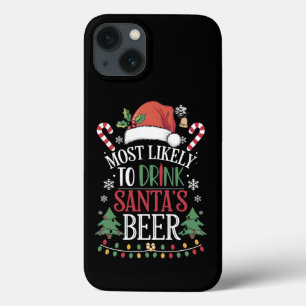 Hoogstwaarschijnlijk Drink Santa's Beer Matching X Case-Mate iPhone Case