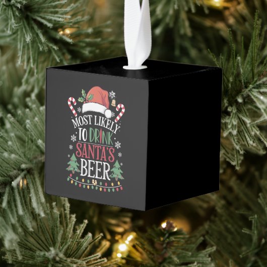 Hoogstwaarschijnlijk Drink Santa's Beer Matching X Decoratie (Boom)