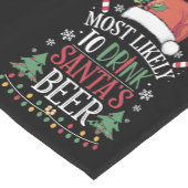 Hoogstwaarschijnlijk Drink Santa's Beer Matching X Korte Tafelloper (Hoek)