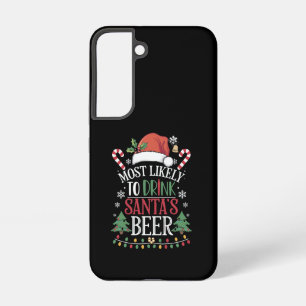 Hoogstwaarschijnlijk Drink Santa's Beer Matching X Samsung Galaxy Hoesje