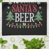 Hoogstwaarschijnlijk Drink Santa's Beer Matching X Theedoek (Gevouwen)