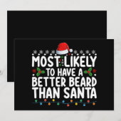 Hoogstwaarschijnlijk een betere baard hebben dan K Kaart (Voorkant / Achterkant)