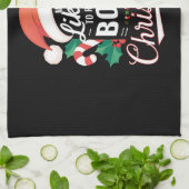 Hoogstwaarschijnlijk een boek lezen over Kerstmis Theedoek (Gevouwen)