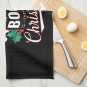 Hoogstwaarschijnlijk een boek lezen over Kerstmis Theedoek (Quarter Fold)