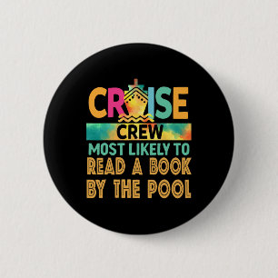 Hoogstwaarschijnlijk een boek van de pool cruise b ronde button 5,7 cm