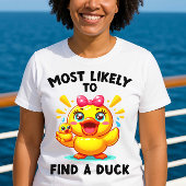Hoogstwaarschijnlijk een Duck Funny Cruise Shirt v