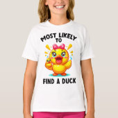 Hoogstwaarschijnlijk een Duck Funny Cruise Shirt v (Voorkant)