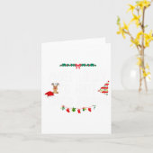 Hoogstwaarschijnlijk een hekel aan deze kerst met kaart (Gele Bloem)