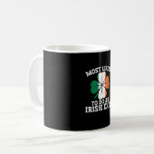 Hoogstwaarschijnlijk een Ierse exit St Patrick's D Koffiemok (Voorkant links)